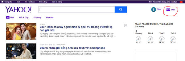Hướng dẫn đăng ký Yahoo, đăng nhập Yahoo. Khôi phục mật khẩu Yahoo 