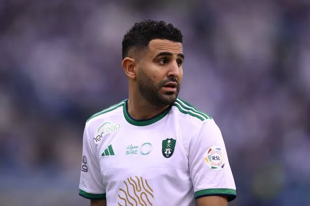 Riyad Mahrez's wife opens up on new life in Saudi after his brutal response to Man City exit - Manchester Evening News