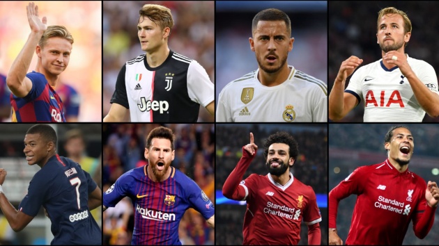 Top 50 cầu thủ hay nhất thế giới: Ronaldo chỉ xếp thứ 8?