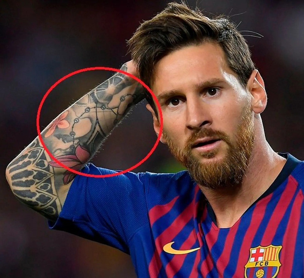 Giải mã hình xăm hoa sen trên cánh tay của Lionel Messi | Tạp chí Dân trí