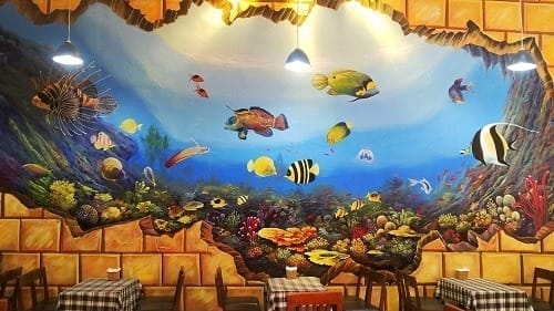 bức tranh phong cảnh biển