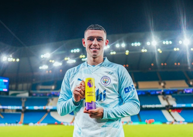 Phil Foden gia nhập câu lạc bộ đặc biệt tại Premier League - Báo Quảng Ninh điện tử